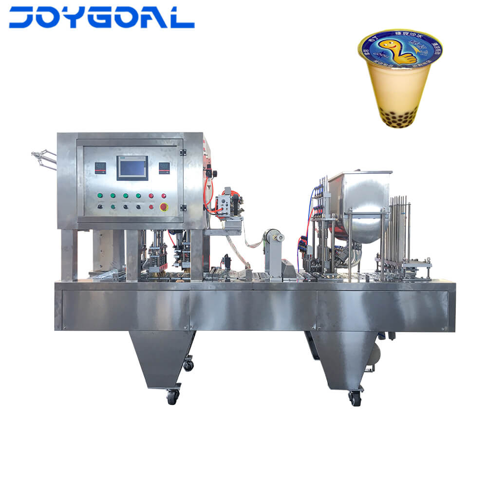 automatic cup jelly filling and sealing machine