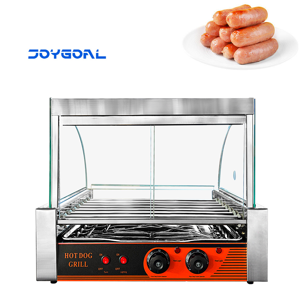台式7管烤肠机商用电热台湾热狗机 全自动控温小型摆摊香肠机