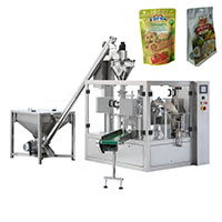 Cattle and sheep feed mildew removing agent packaging equipment