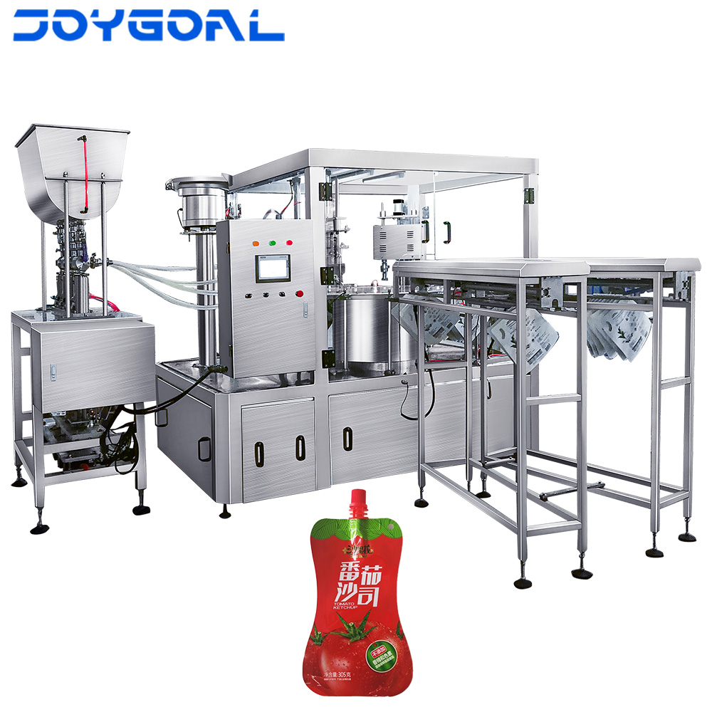 Can the stand-up pouch filling and capping machine be used to fill sauces?