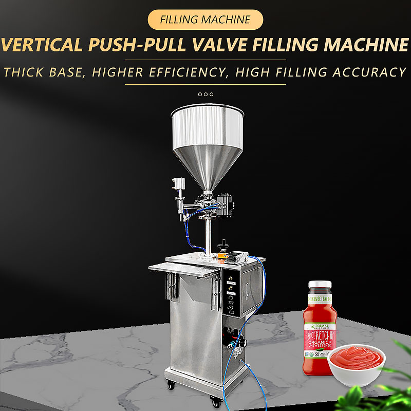 High Quality Factory Price Vertical Honey,gel, Small Quantitative Filling Cream Liquid Machines 0.4-0.6mpa Foot Pedal 8000BPH